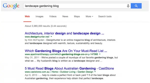 Rank 1 Google