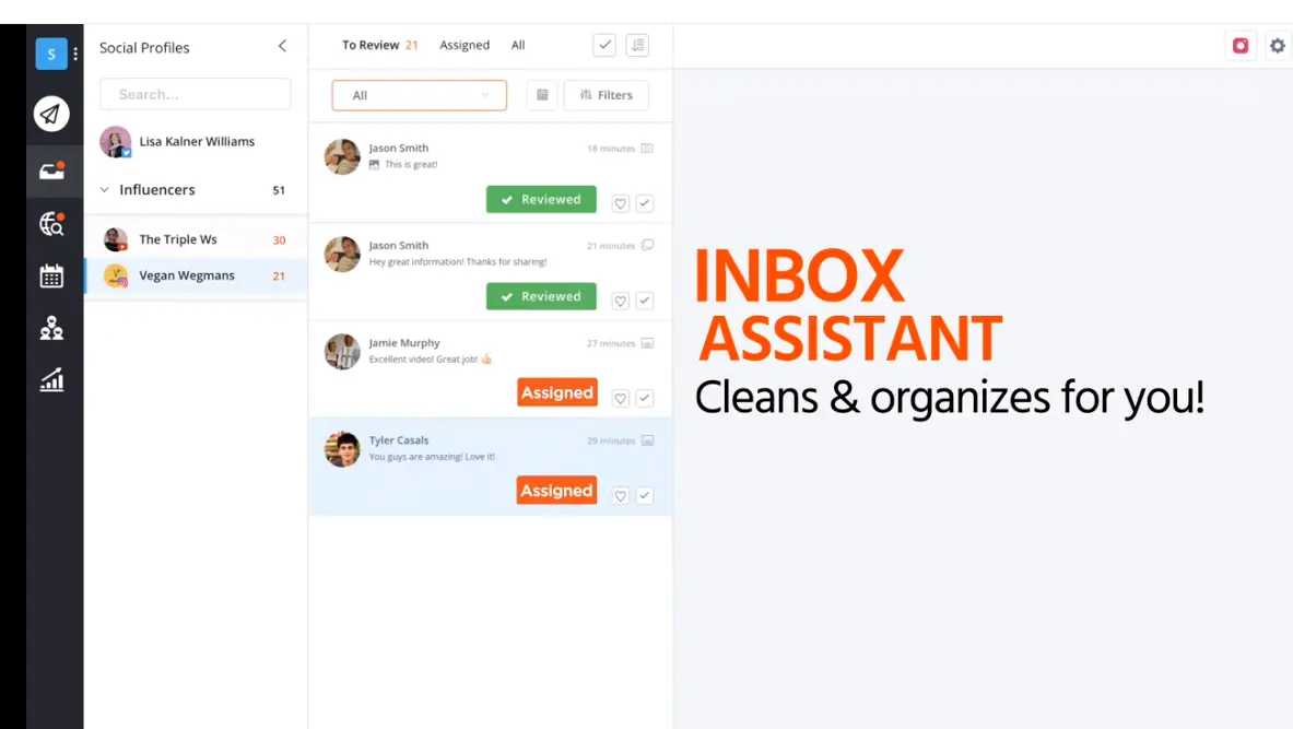 Agorapulse inbox