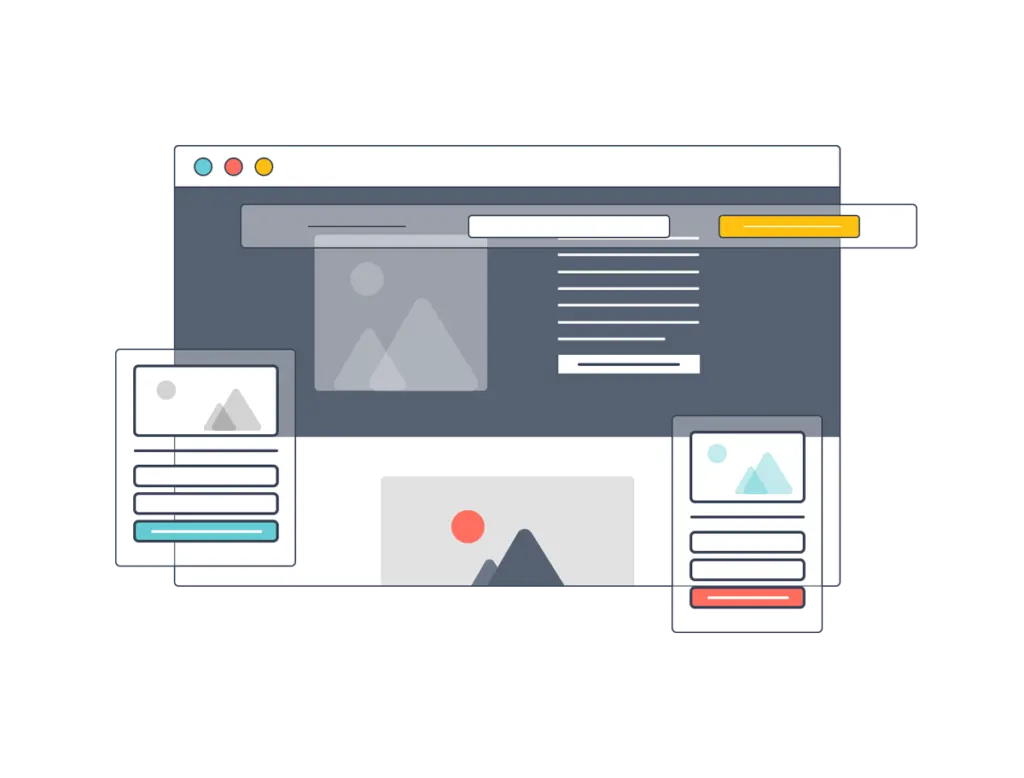 Moosend email marketing platform interface showcasing forms and layout options.