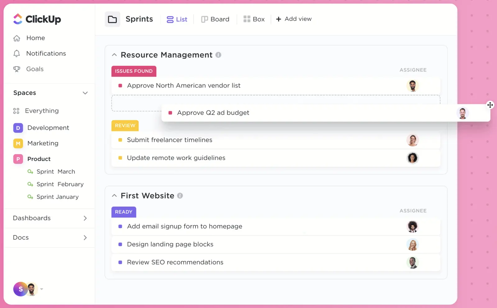 ClickUp ultimate SaaS MarTech stack