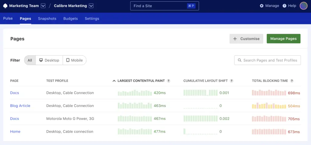 calibre-website-app-monitoring-tool