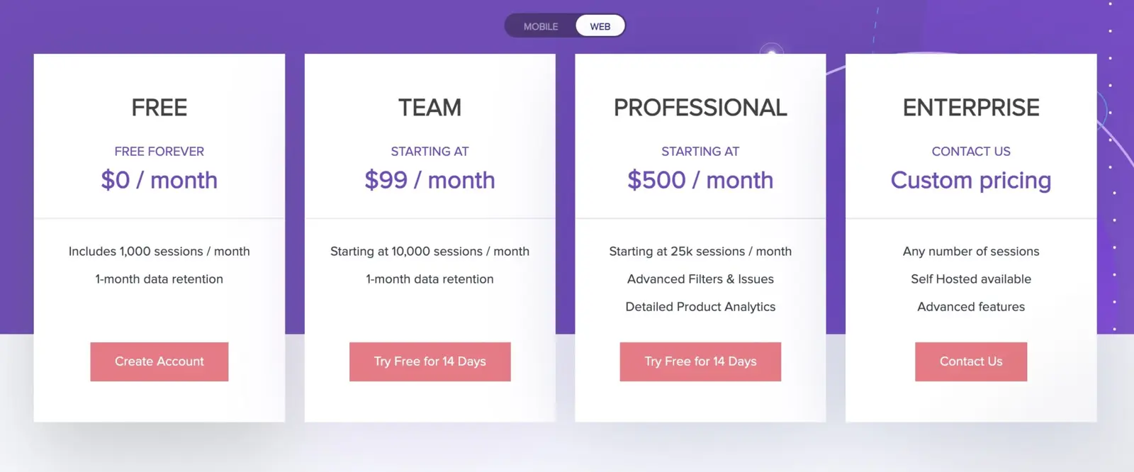 logrocket pricing