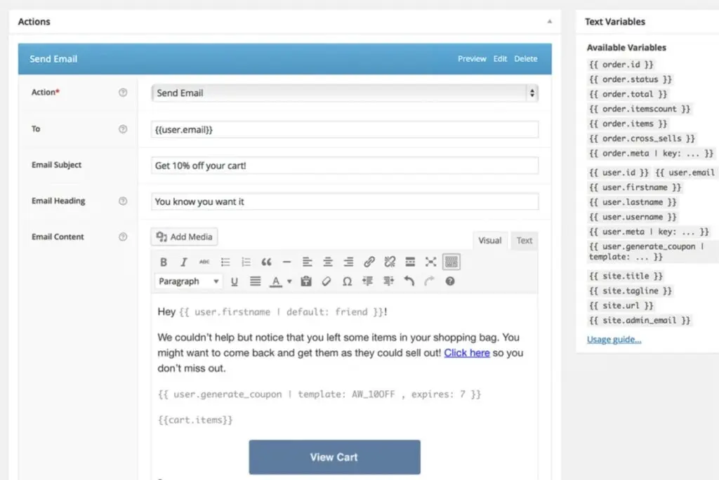 automatewoo extensions WooCommerce email marketing