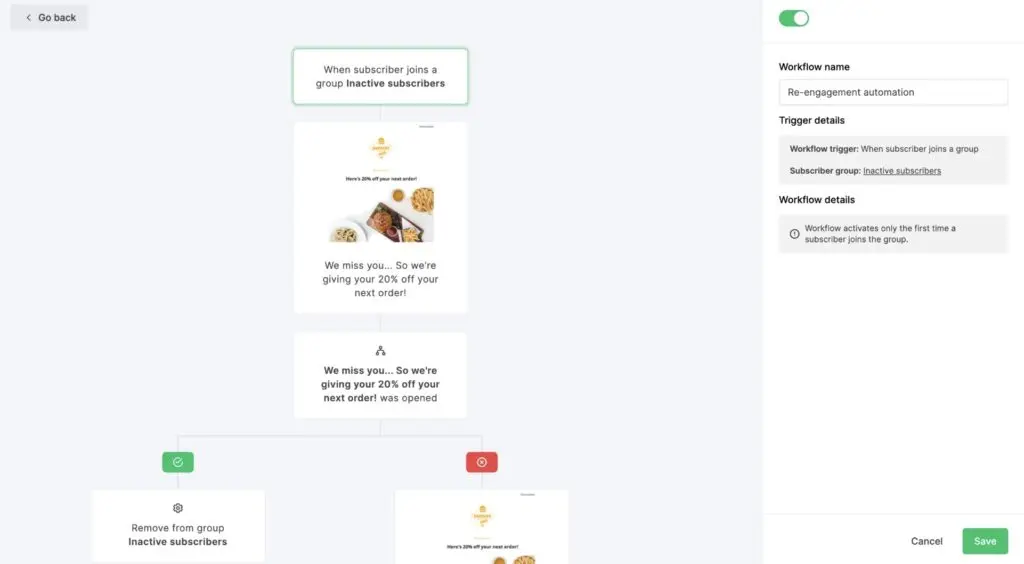 mailerlite automation