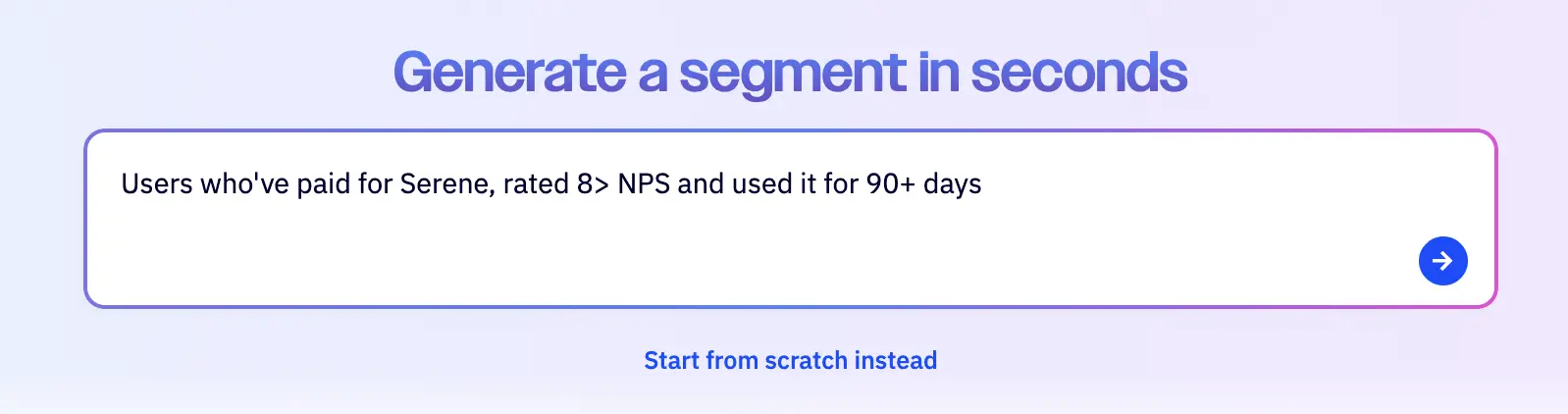 ActiveCampaign segment generation interface showing audience criteria being assembled from contact fields and behavioural conditions.