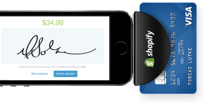 Shopify mobile payments