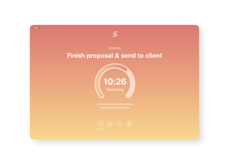 Freedom app screenshot