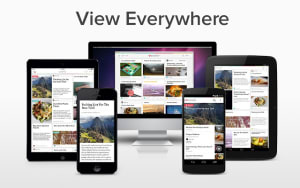 Pocket showcasing content across multiple devices.