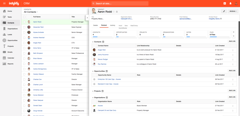insightly crm