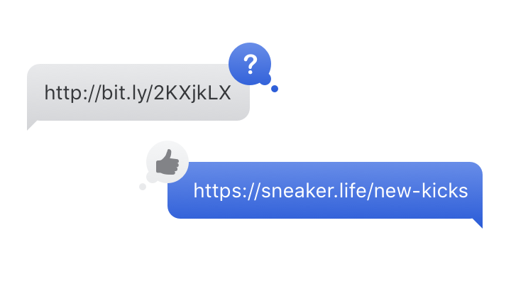 Bitly demonstrating link shortening and sharing features.