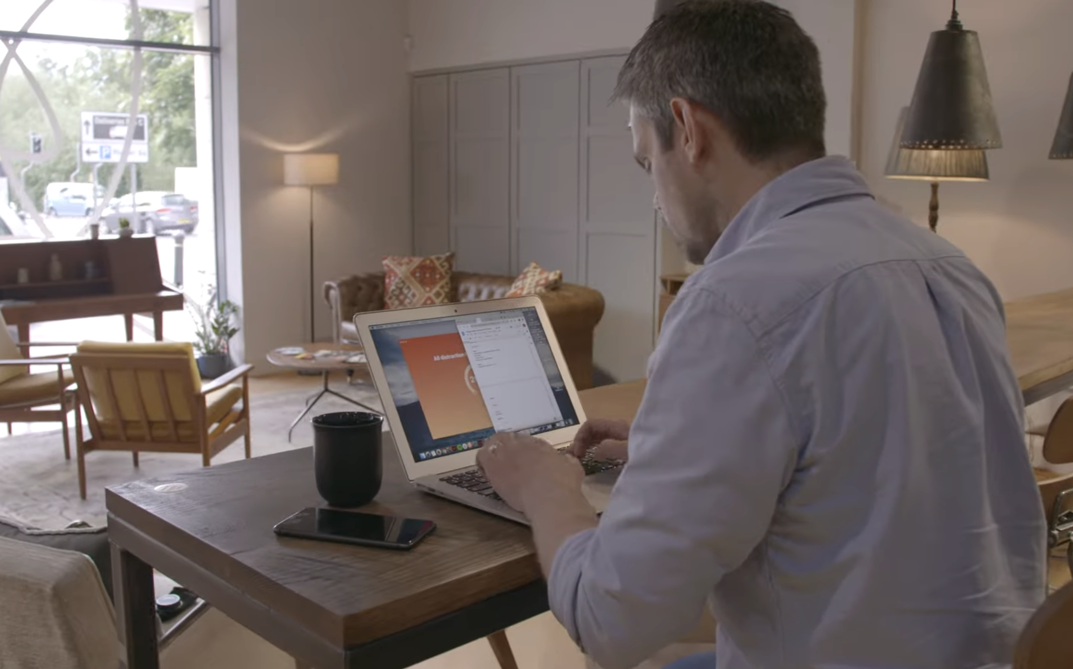 Serene — single-tasking and deep-work focus environment