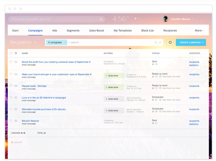 bitrix campaign management