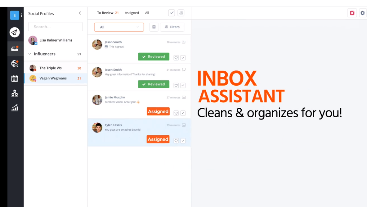 Agorapulse inbox