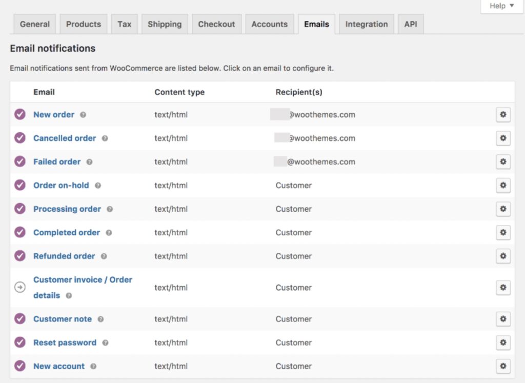 WooCommerce email marketing features
