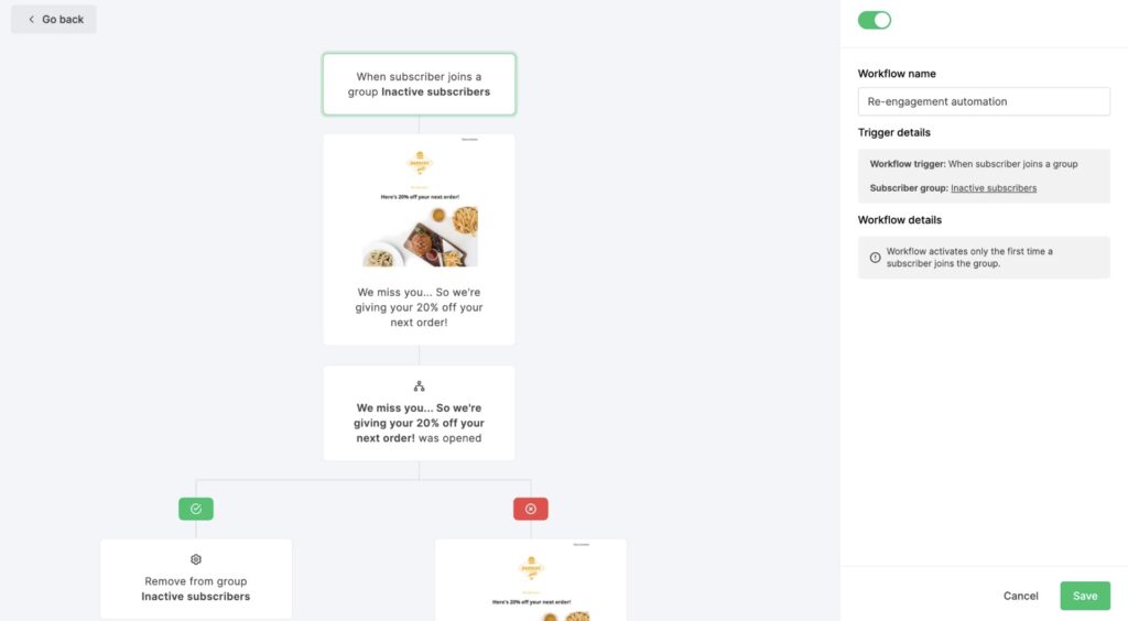 mailerlite automation