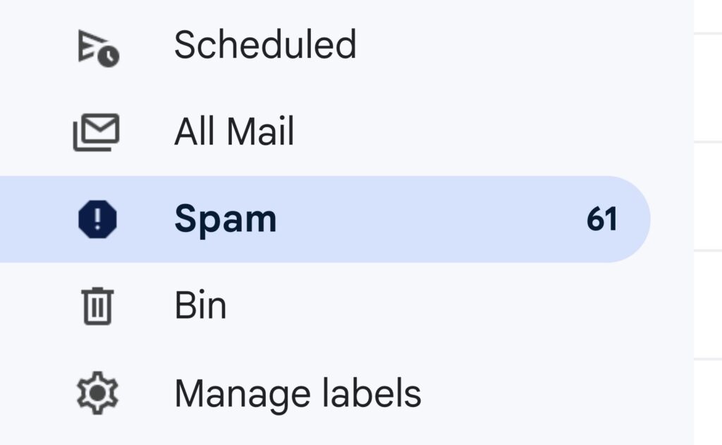 email deliverability spam folder